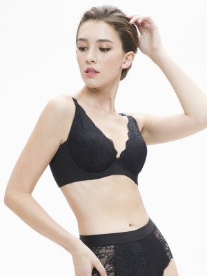 NiTi Shape-Memory Wire Non-padded Nursing Bra (Cup C-E)