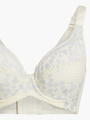 NiTi Shape-Memory Wire Lycra® Lace Full Soft Cup Bra (Cup D-H)