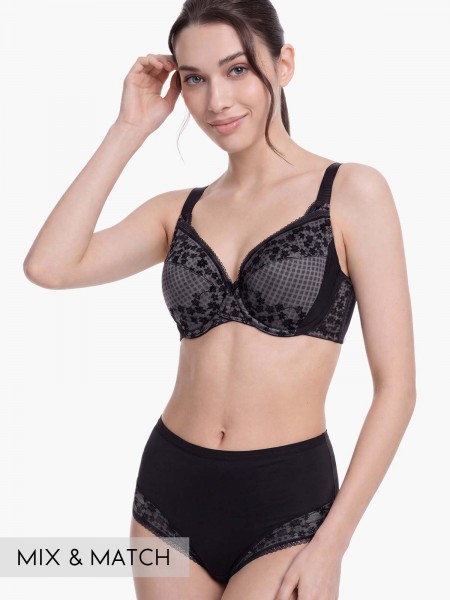 Wire Full Cup Bra (Cup D-H)