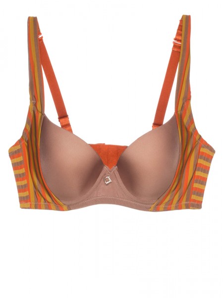 Holiday Striped Multi-way Bra