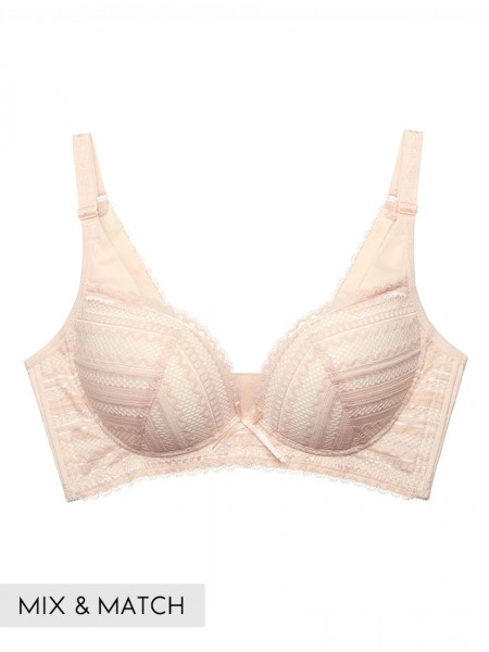 Lace Wireless Plunge Bra