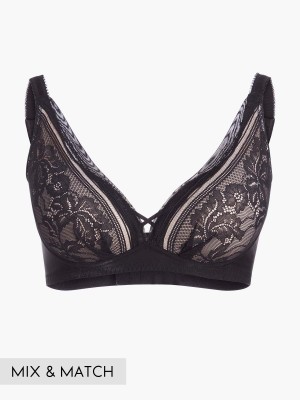 Lace Deep V Moulded Bra