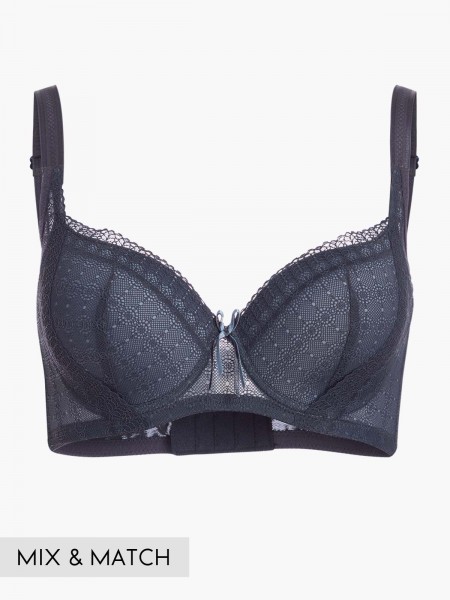 Lace Push-up Demi Moulded Bra