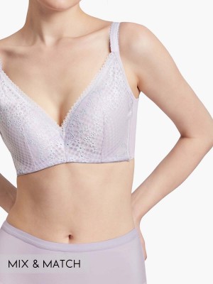 Memory Wire Deep V Push Up Moulded Bra (Cup B-D)