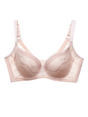 Jacquard Mesh Moulded Bra