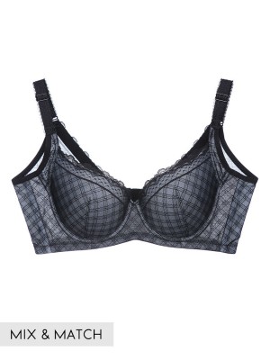Lace Trim T-Shirt Bra