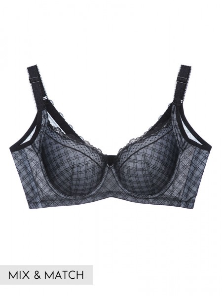 Lace Trim T-Shirt Bra