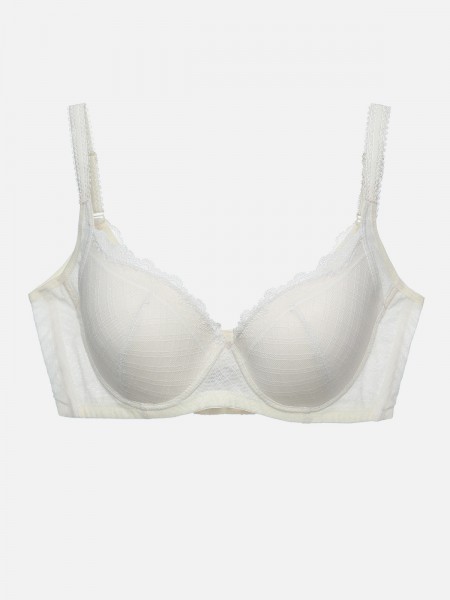 Lace Trim T-Shirt Bra