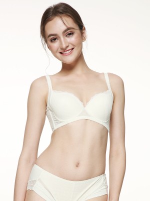 Lace Trim T-Shirt Bra