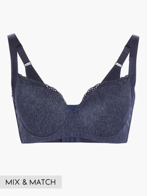 Lace Trim T-Shirt Bra