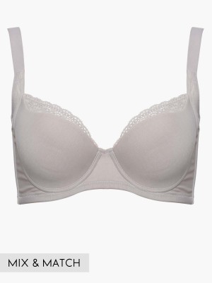 Lace Trim T-Shirt Bra