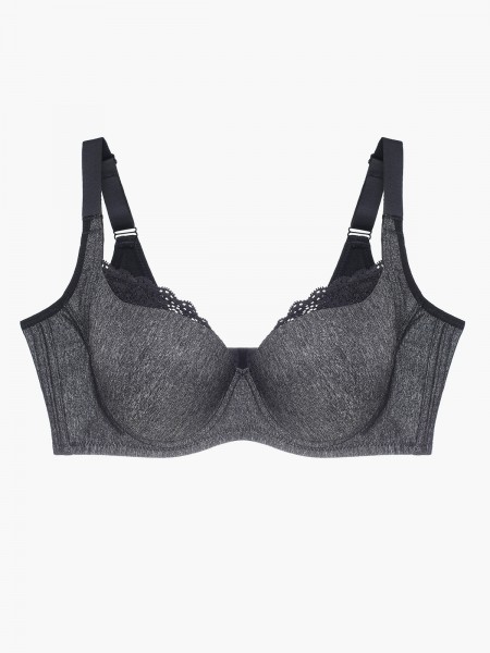 Lace Trim T-Shirt Bra