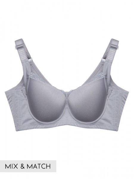 Lace Trim T-Shirt Bra (Cup C-F)