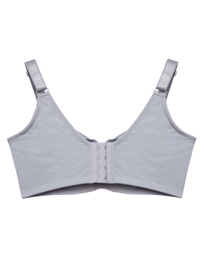 Lace Trim T-Shirt Bra (Cup C-F), Purple | SATAMI Online