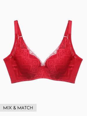 Lace Deep V Push Up Bra