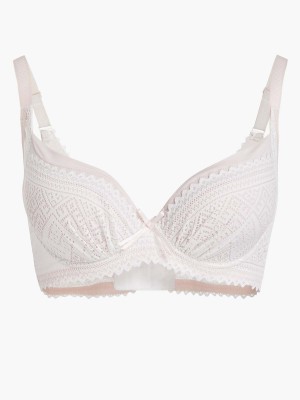 Floral Lace Demi Moulded Bra
