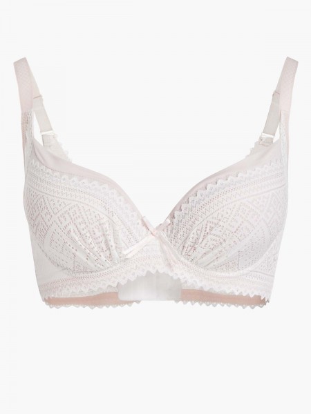 Floral Lace Demi Moulded Bra
