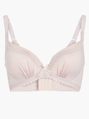 Floral Lace Demi Moulded Bra