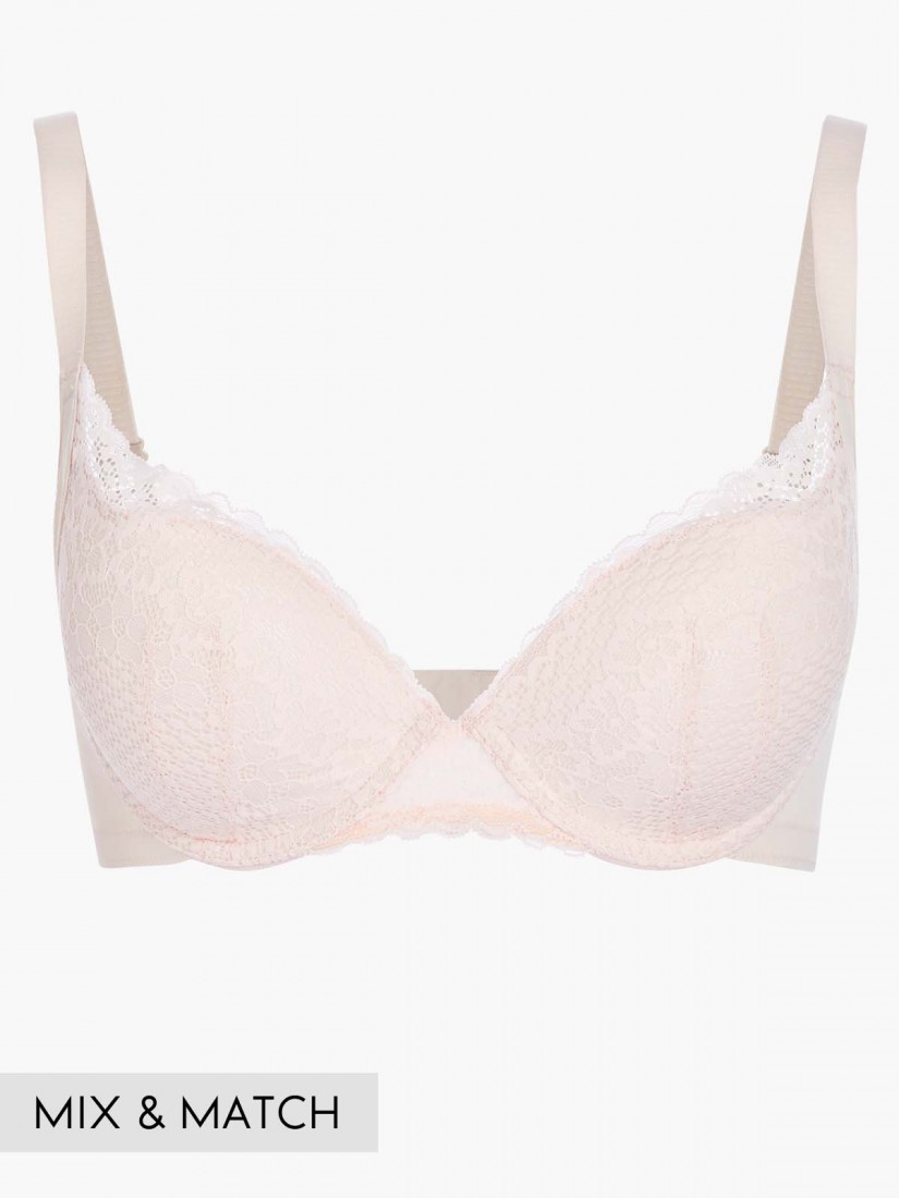 BR-05933, Simplicity Moulded T-Shirt Bra, Pink