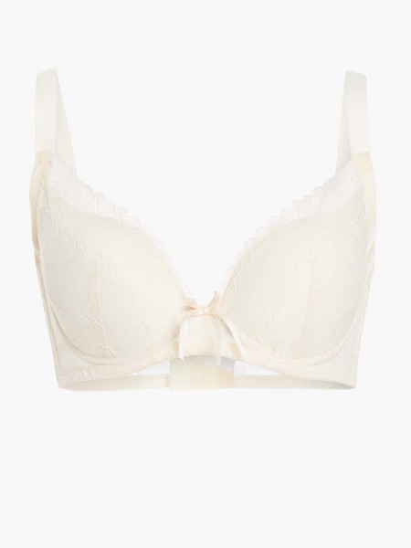 Lace Deep V Push Up Bra