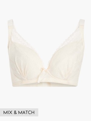 Lace Deep V Soft Cup Bra