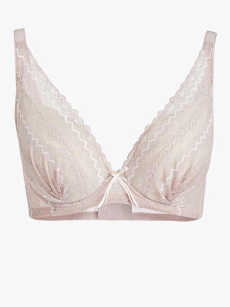 Lace Deep V Soft Cup Bra