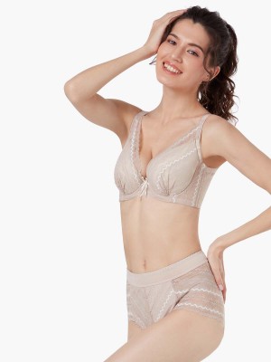 Lace Deep V Soft Cup Bra