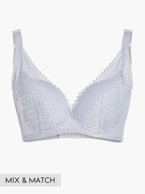 Lace Deep V Push Up Bra
