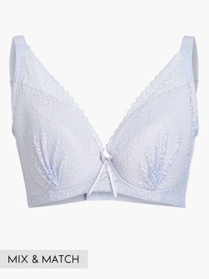 Lace Deep V Soft Cup Bra (Cup C-E)