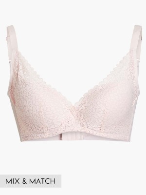 Lace Deep V Push Up Bra (Cup B-D)