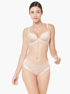 Floral Lace Demi Moulded Bra (Cup A-C)