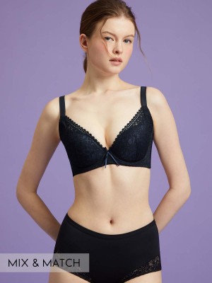 Deep V Push Up Moulded Bra (Cup B-D)