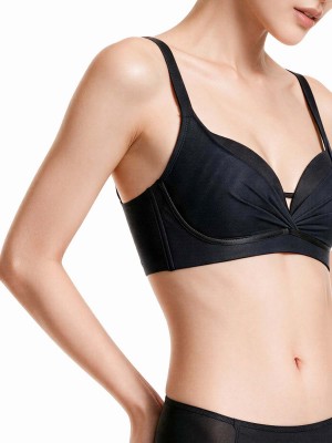 Invisible Deep V Moulded T-Shirt Wireless Bra (Cup B-C)