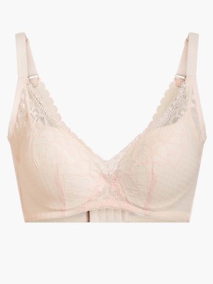Lace Deep V Push Up Bra (Cup B-D)