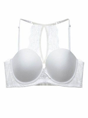 Racerback Lace Balconette Bra