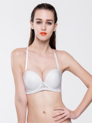 Racerback Lace Balconette Bra