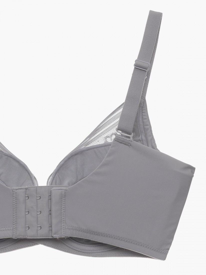 BR-64896, NiTi Shape-Memory Wire Plunge Bra (Cup A-D), Grey | SATAMI ...