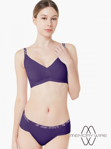 NiTi Shape-Memory Wire Plunge Bra (Cup A-D)
