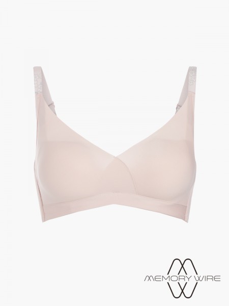 NiTi Shape-Memory Wire Plunge Bra ( Cup A-D )