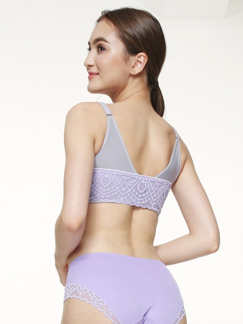 Womens Quick Acting Clip On Lace Camisole Bra Panty Use With Elastic Band  And Chest Overlay Modesty Panel From Us_mississippi, $4.95