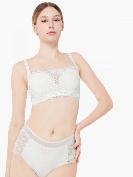 Modest Lace Mock Half Cami (Cup A-D)