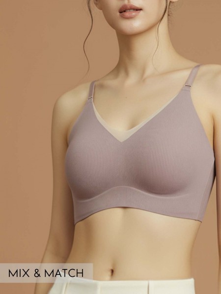 Invisible Wire-free Full Soft Cup Bralette (Cup A-C)