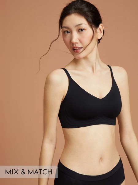 Invisible Full Cup T-Shirt Wireless Bralette (Cup B)