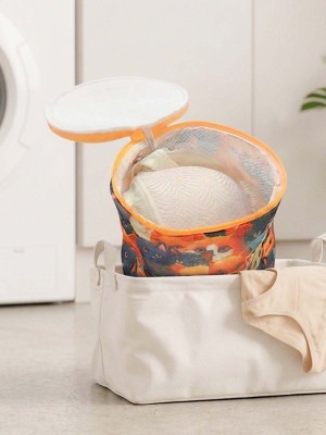 Printed Bra wash bag (Small)