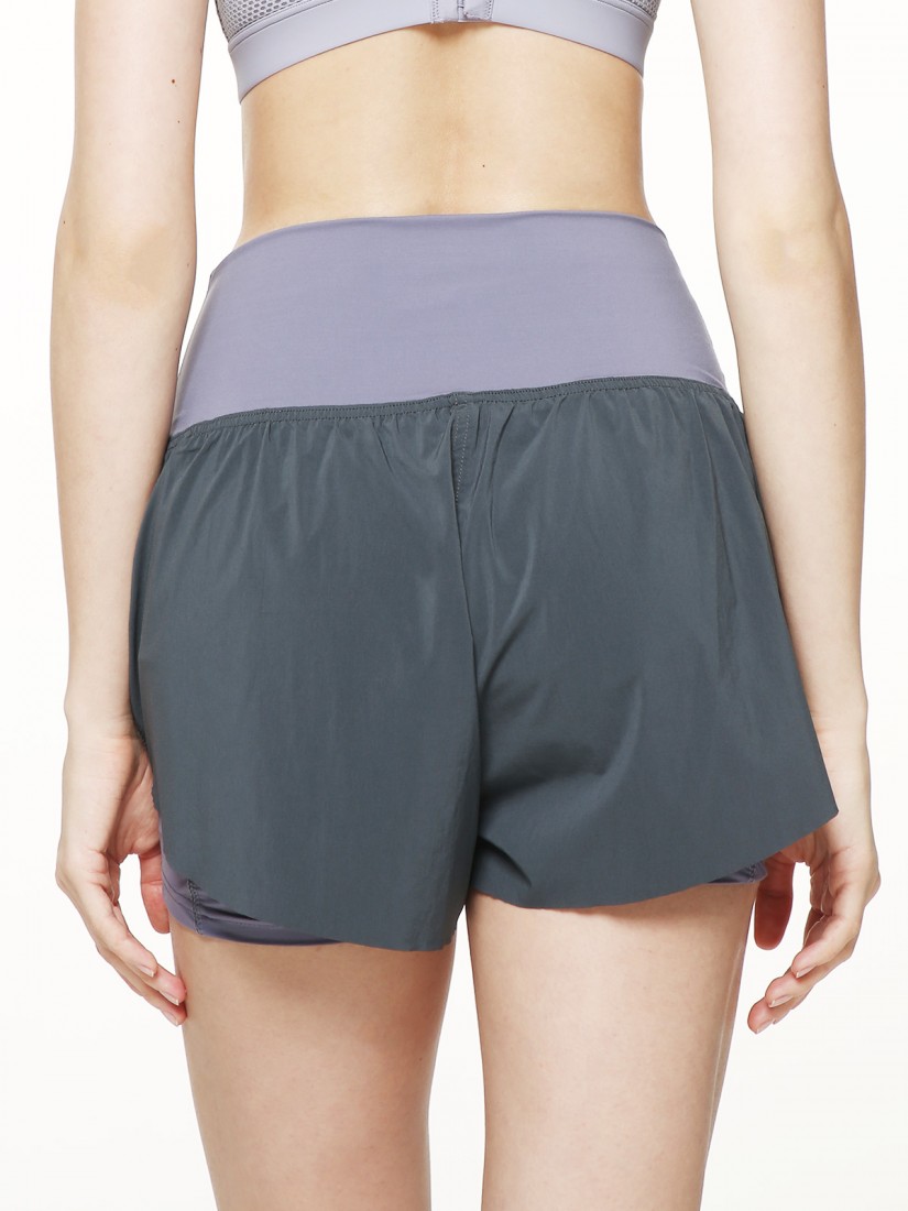 two in one running shorts