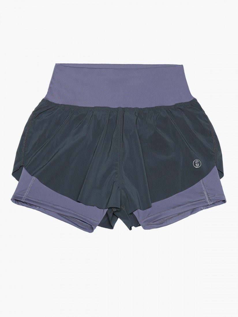 two in one running shorts