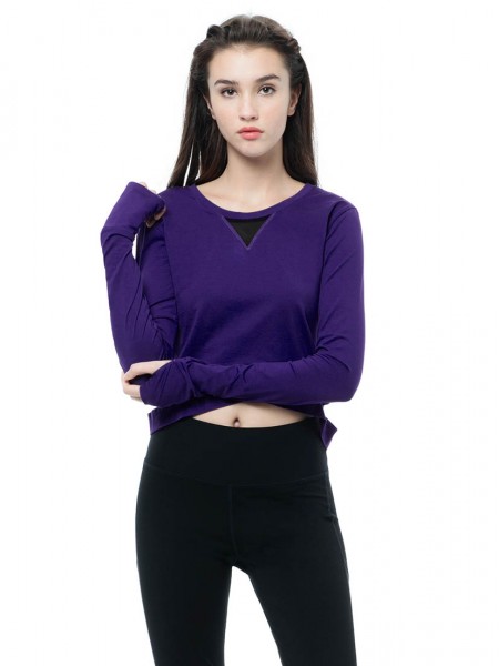 Crop Top With Thumbhole