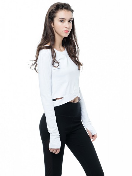 Crop Top With Thumbhole