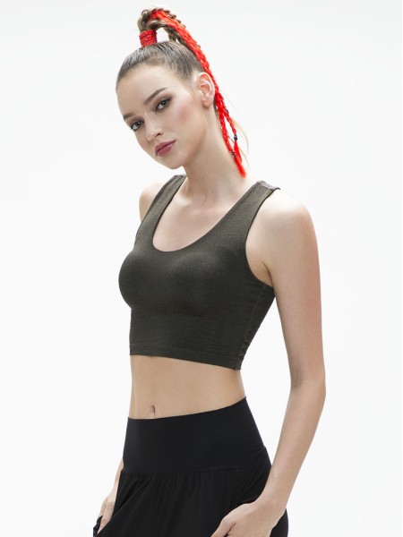 Racer Back Sports Bra Top with Magnetic Therapy
