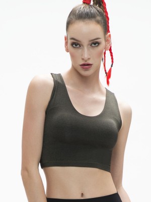 Racer Back Sports Bra Top with Magnetic Therapy